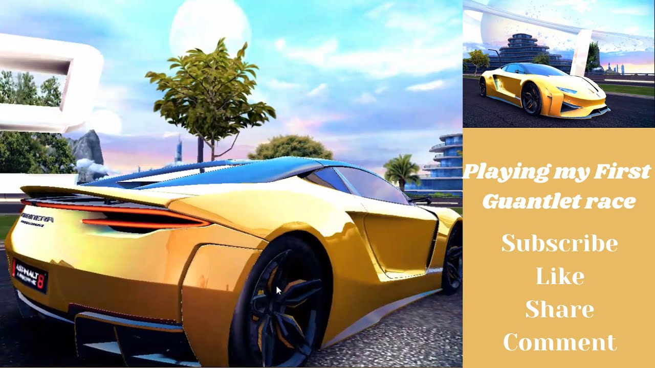 Playing My First Gauntlet Race Asphalt 8 gameplay 2022 Game on pc # ...
