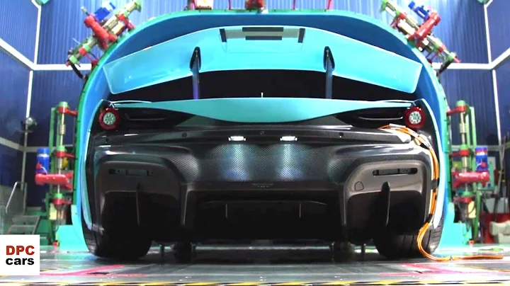 Rimac C_Two Electric Hypercar Aerodynamic Testing