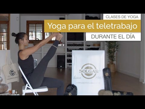 Yoga para el teletrabajo durante el día - Solgar