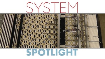 Pattern Forming Rolls of Tape for Robotic Case Packer- System Spotlight