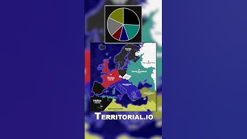 Hard Fought Europe Territorial.io Timelapse #shorts