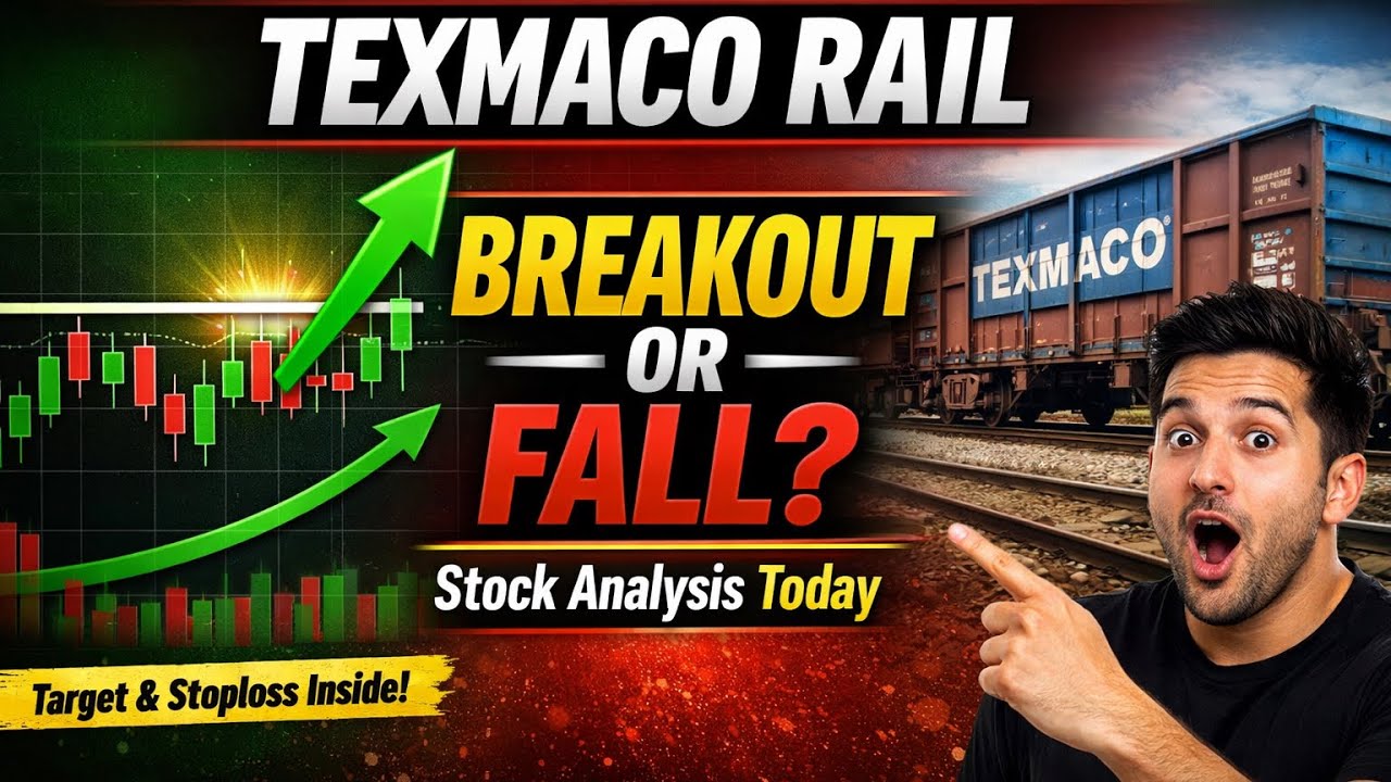 Texmaco Rail Stock Analysis | Breakout or Fall? | Next Target & Stoploss 