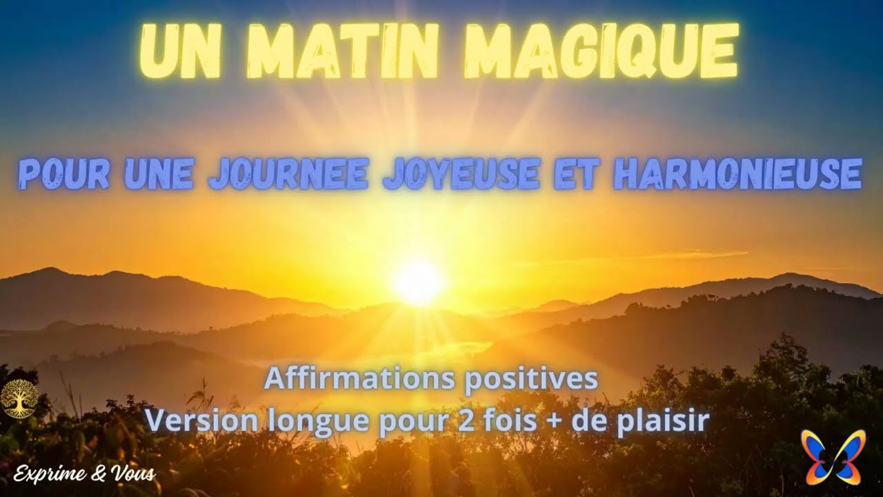 🔵 Un matin magique : 2 fois plus de plaisir version longue à consommer sans modération #bonnehumeur