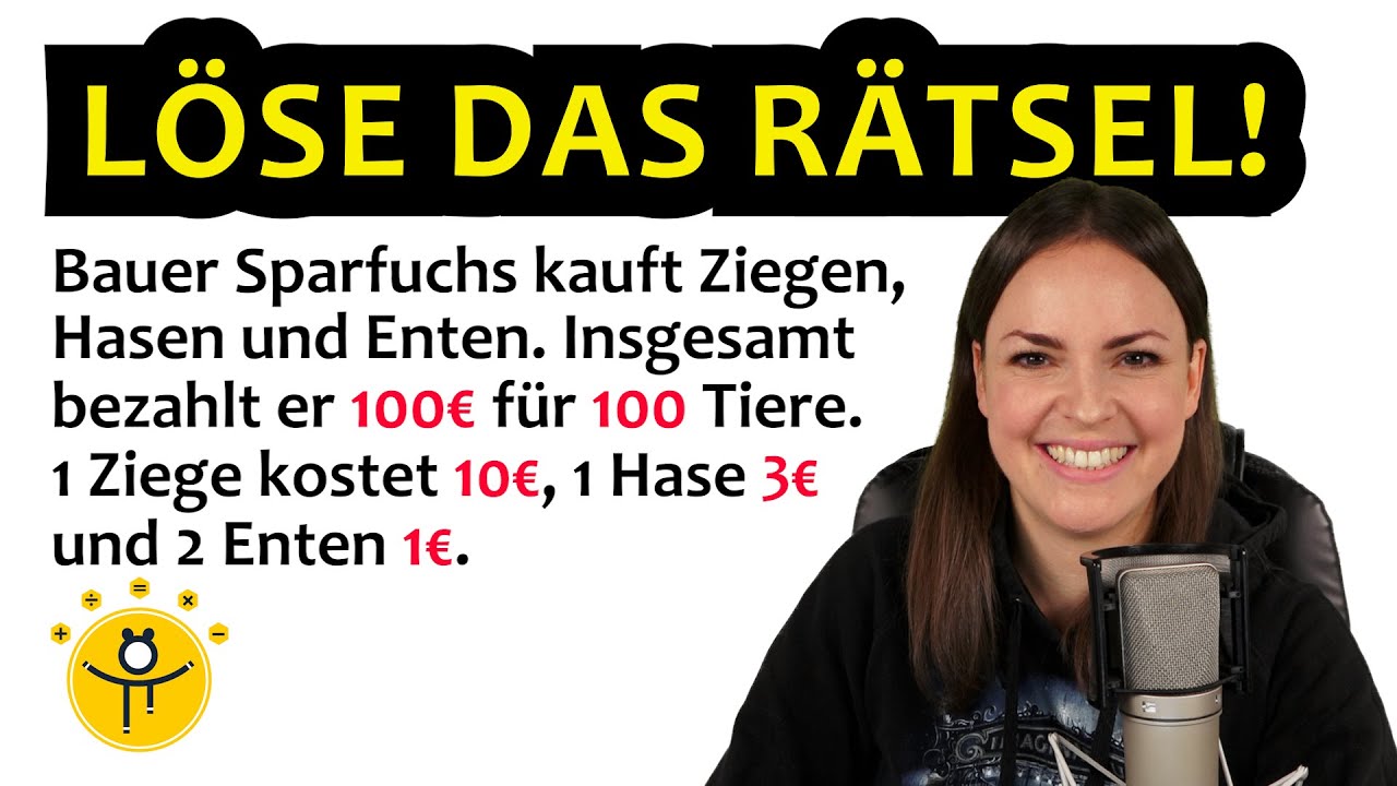 Ein kleines Mathe Rätsel – Wer kann es lösen?
