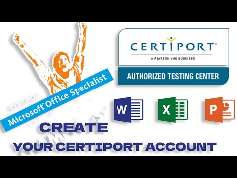 How to create Certiport Account || Create Certiport Account for Microsoft exam.