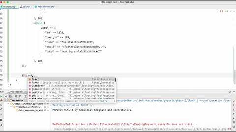 HTTP Client Sequence Testing | Rest API in Laravel
