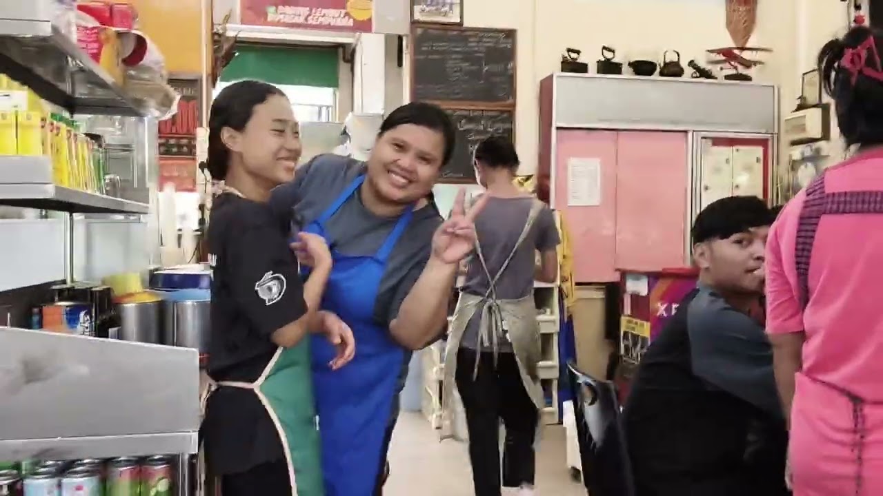 ODW to long house transit at Iban Cafe for ngopi sebentar AT Pakan