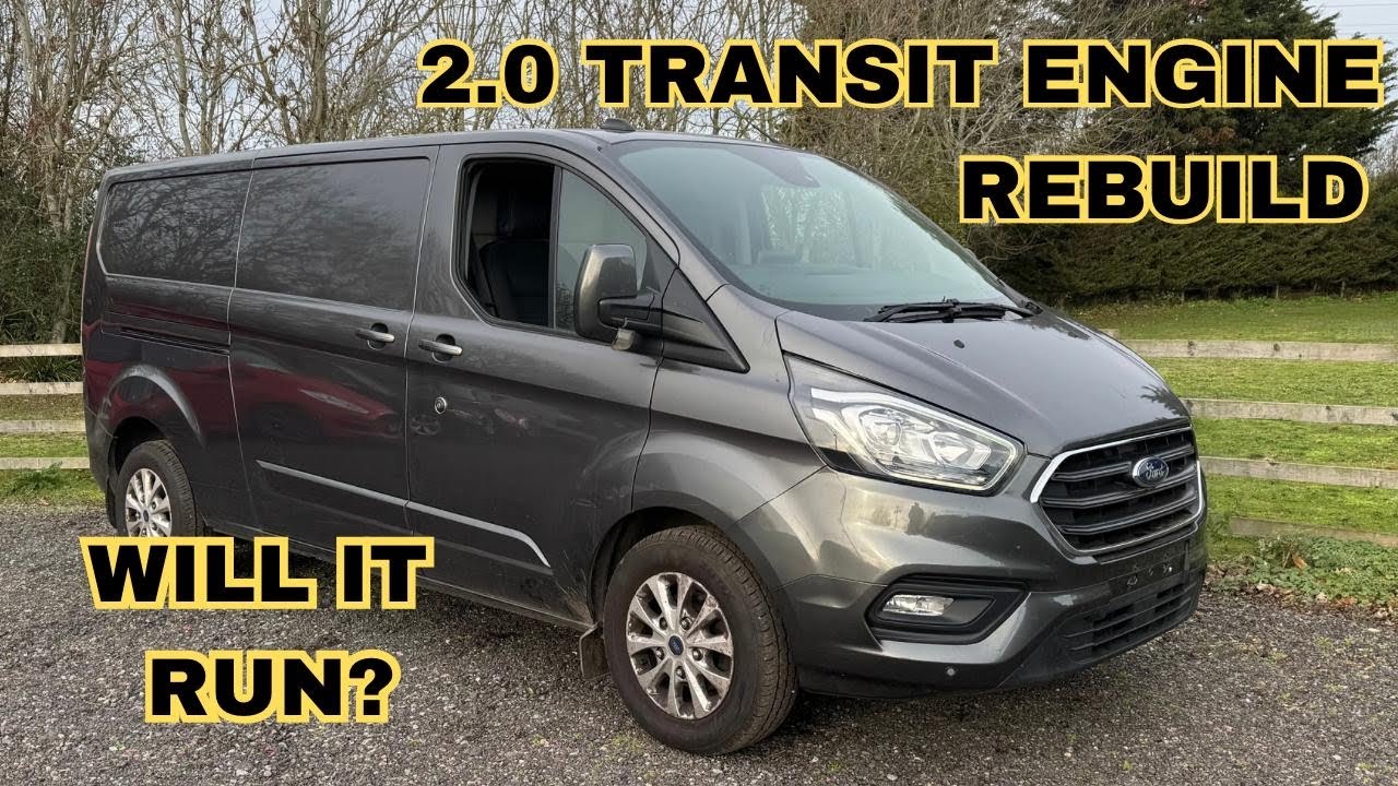 Transit Incomplete Vehicle HAVE WE SAVED OUR BROKEN TRANSIT WITH DREADED WET BELT FAILURE? - YouTube