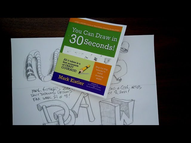 Learning to draw – a review of Mark Kistler's book: “You can draw in 30  days”. – mabelstar