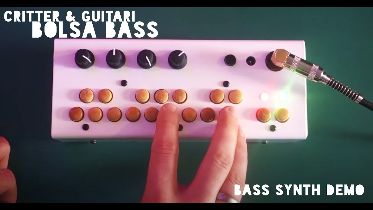 Critter and Guitari Bolsa Bass Mono Synth Demo YouTube
