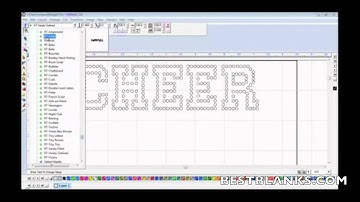 Learn How To Use The Graphtec Rhinestone Fonts Software