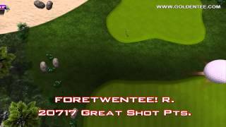Golden Tee Great Shot on Pearl Lagoon!