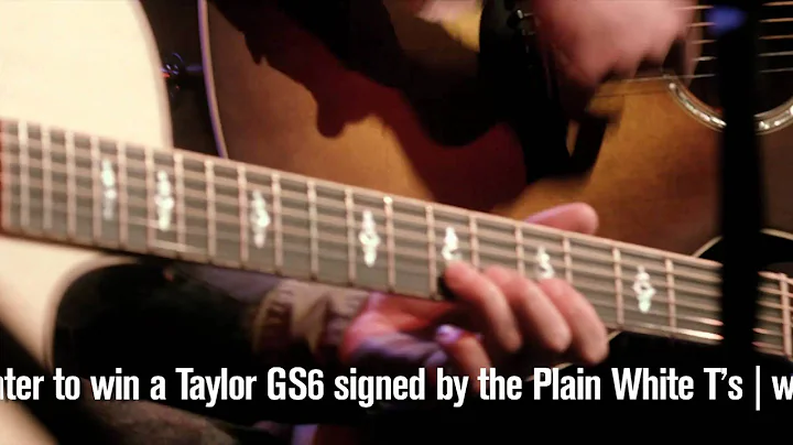 Plain White T's "1234" - NAMM 2011 with Taylor Guitars
