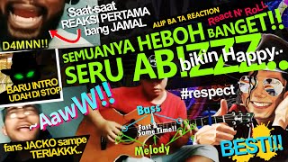 REACTION PALING SERU Bule2 jadi Happy | Alip ba ta Reaction