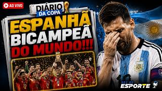 ⚽ PÓS-JOGO FINAL DA COPA 2026 🏆 Espanha 1 x 0 Argentina | Messi x Lamine Yamal | Diario da Copa