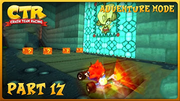 Crash Team Racing (PS1) - Adventure Mode - Part 17 - Cortex Castle (Trophy Race)