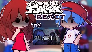 FNF react to Hit Single Real Silly Billy || Fnf gacha life 2 || (pls sub)