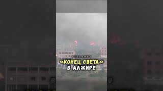 Пожары в Алжире