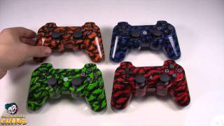 Black Ops Tiger Stripe Camo - PS3 Modded Controller - Rapid Fire - Controller Chaos