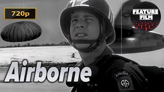 Airborne (1962) - Full Movie in 720p HD | Bobby Diamond | US Paratrooper | Military Classic Drama