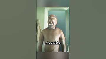 #shorts The Man Turned Himself Into Chocolate