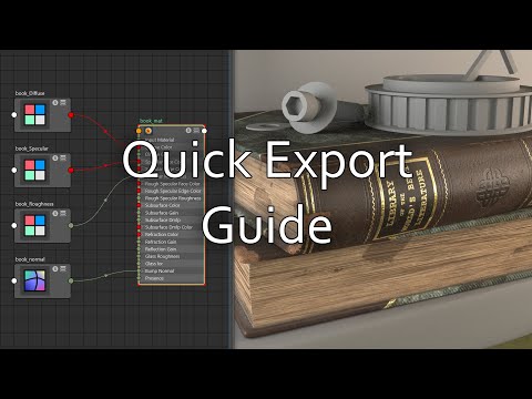 Texture Export for Substance Painter to Renderman 24