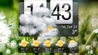 Tutorial: How to Get Animated Weather Widget & Clock! Android iPhone HTC Google Nokia Windows screenshot 4