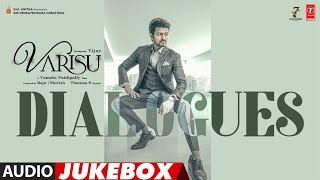 Varisu - Dialogues Jukebox | Vijay,Rashmika,R Sarathk,Prakash Raj | Vamshi Paidipally | Thaman S