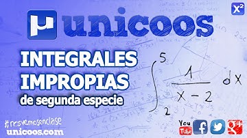 Integral impropia de segunda especie 01 UNIVERSIDAD