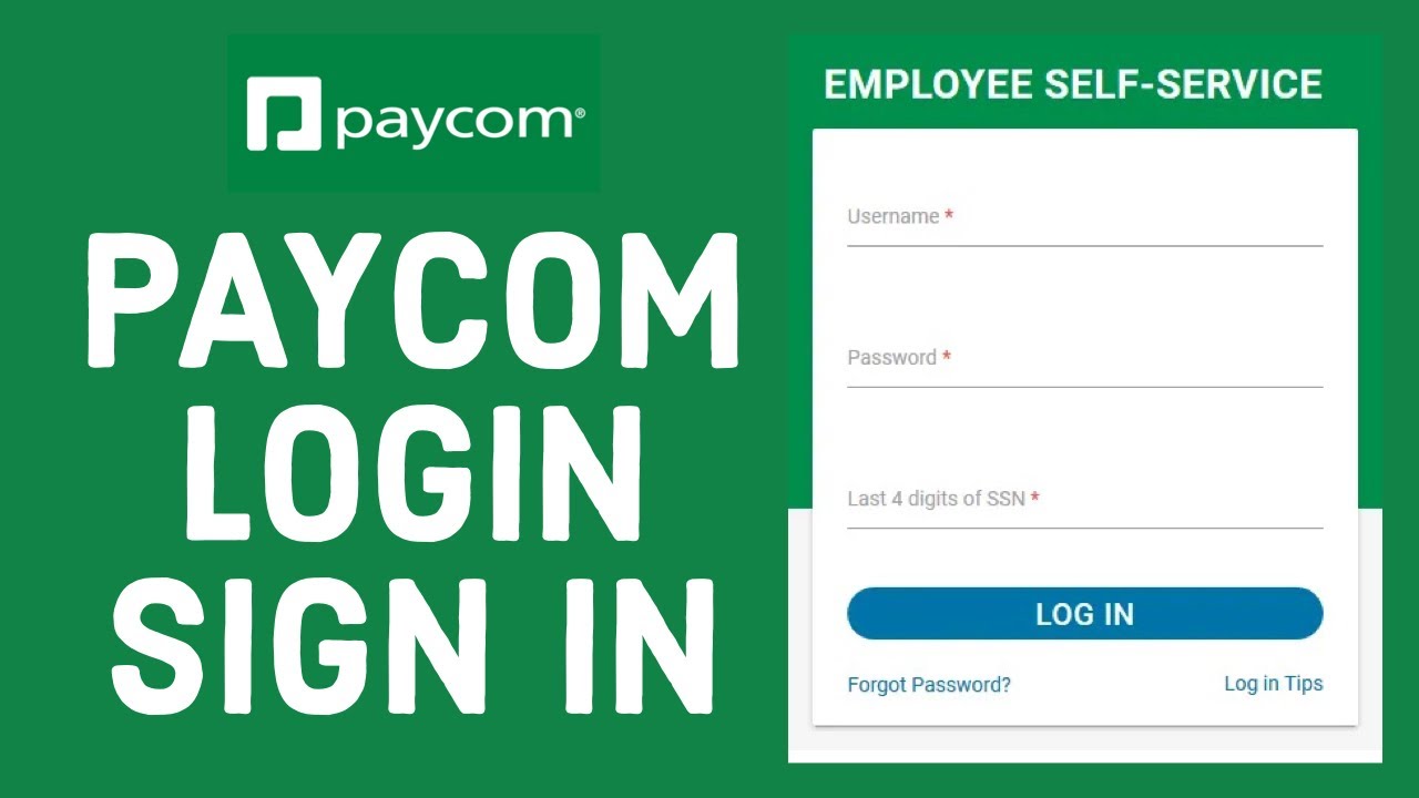 Paycom Tutorial How To Login Paycom Account 2021 Paycom Login 