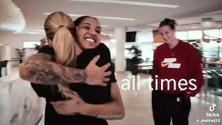 gabby williams and marine johannes edits
