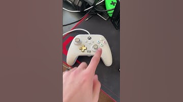 Pressing the A button on my Xbox controller