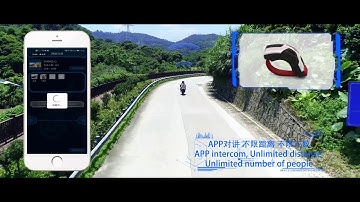 R1 1080P HD Camera Motorcycle WiFi Bluetooth 4.1 Helmet Headset Intercom Interphone