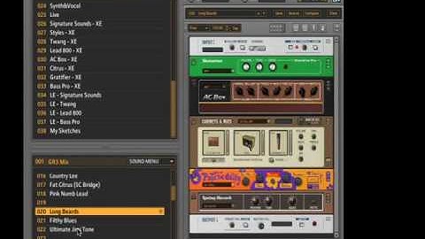 Native Instruments - Guitar Rig 3 - Tutorial - Managing Your Presets (Part 5 of 5)