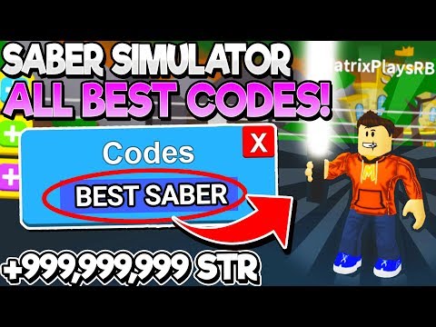 All New Best Codes For Saber Simulator Boss Update 2 Roblox Youtube - all 8 new saber simulator codes new boosts update roblox youtube