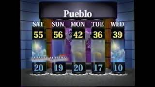 KOAA 5/30 Eyewitness News at 6 (partial), 11/23/2001