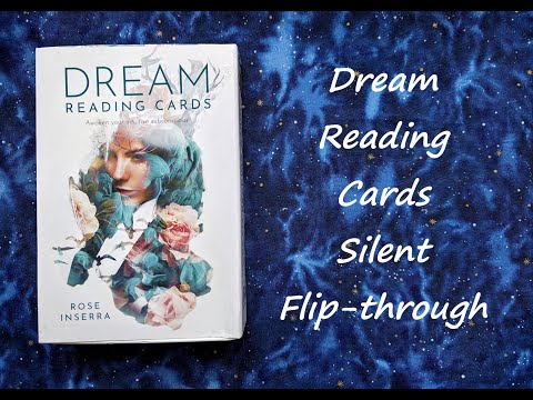 Dream Reading Cards - Silent Flip-through