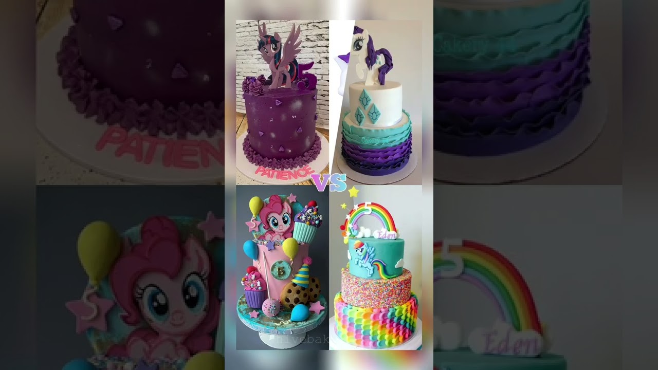 Twilight Sparkle VS Rarity VS Pinkie Pie VS Rainbow Dash 