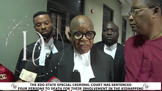 the Edo State Special Criminal Court has sentenced four persons to death for their involvement