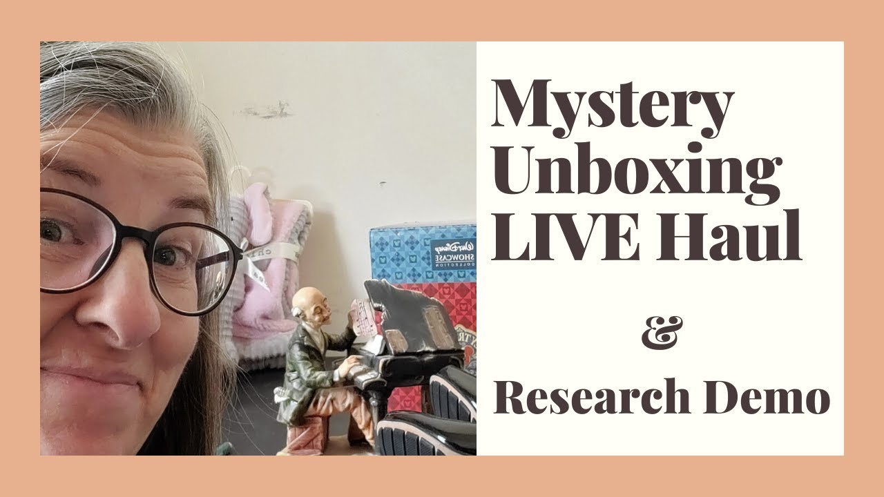Mystery Unboxing Live Haul - What is Selling - Research Demo - YouTube