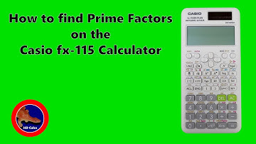 How to find Prime Factors on the Casio fx-115 ES Plus Calculator