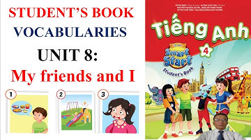 Bộ từ vựng Tiếng Anh, lớp 4, Unit 8, My friends and I | Learn English with me