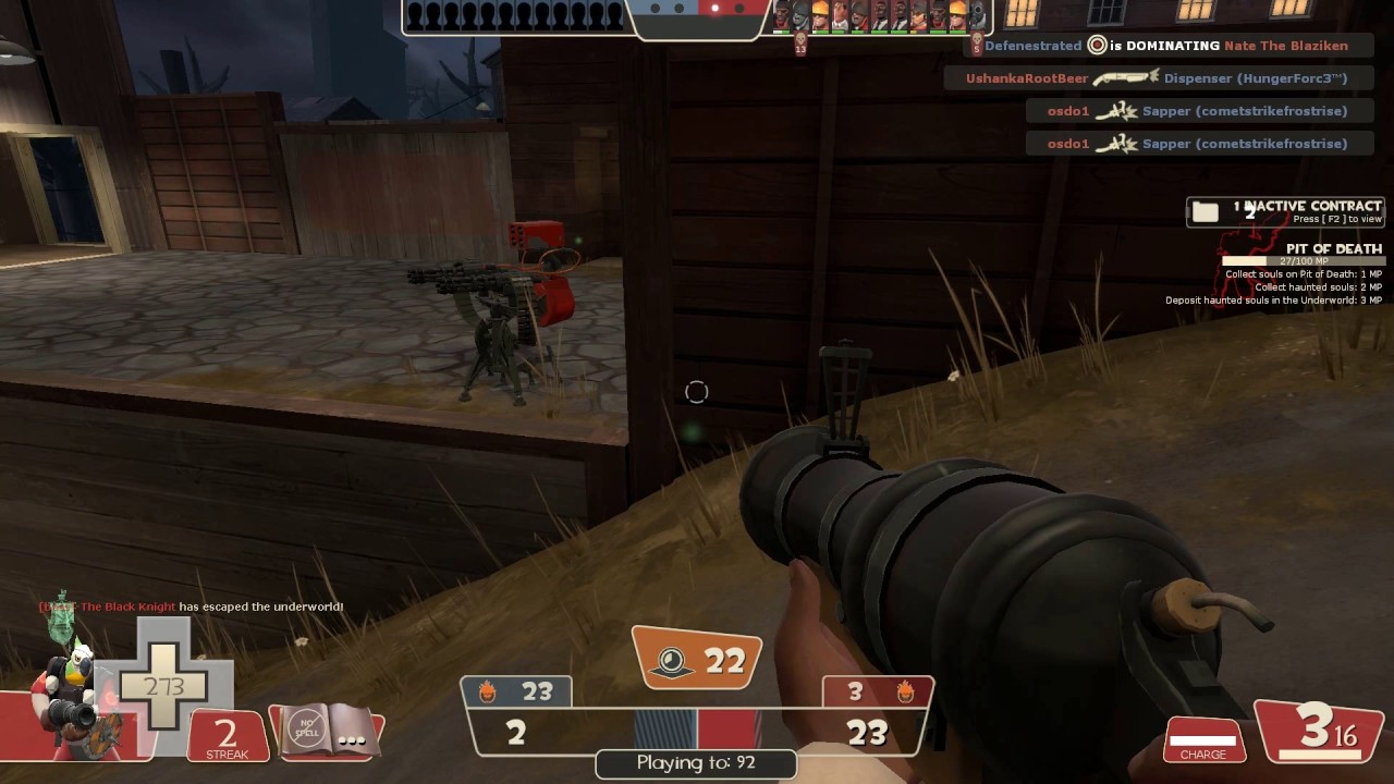 Let's Play Team Fortress 2 Halloween Event Pit of Death and