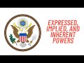 Exploring U.S. Government Powers and Their Constitutional Foundations