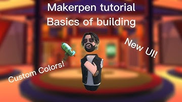 RecRoom Makerpen Tutorial: Shapes and Recoloring Tool.