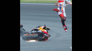 Wear A Helmet And Airbag Suit Also|That's Safe For You 🙂#shorts #motogp #superbike #safety #crush