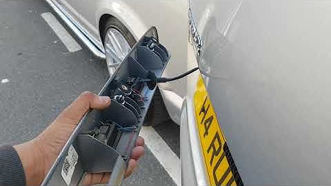 vw transporter T6 number plate light holder