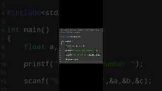 #8 | Learn Programming In C | Coding Exercise9 | C language #shorts #coding