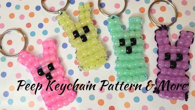  Happy Makers Bead Pets, Pony Beads Kit Multicolor Pony Beads  Animals Keychain Kit