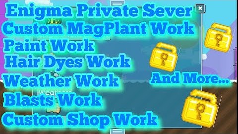 BEST GROWTOPIA PRIVATE SERVER 2021 || ALL WORK 100% || ENIGMA PRIVATE SERVER